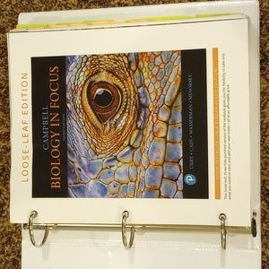 Pearson Campbell Biology in Focus textbook